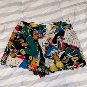 J. Crew scalloped shorts